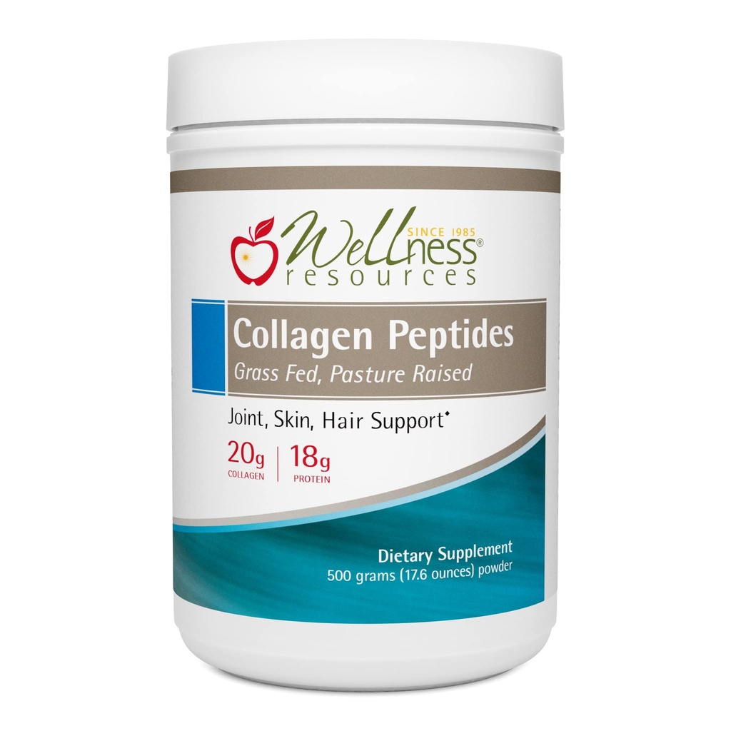 井性资源 Collagen Peptides - 增生,草药 100% Collagen 蛋白 - 水解型 I和III Collagen Peptides Power, Unflavorored (500格拉姆/ 17.6 Ounces)