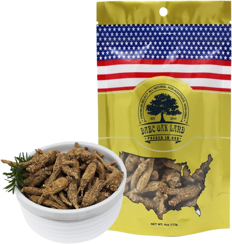 DOL手选美国威斯康辛州农场根 长小 种植威斯康辛州 美国根森(小4oz/Bag)