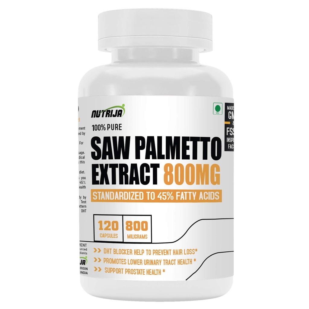 Saw Palmetto 提取器 800MG( 120 Capsules)