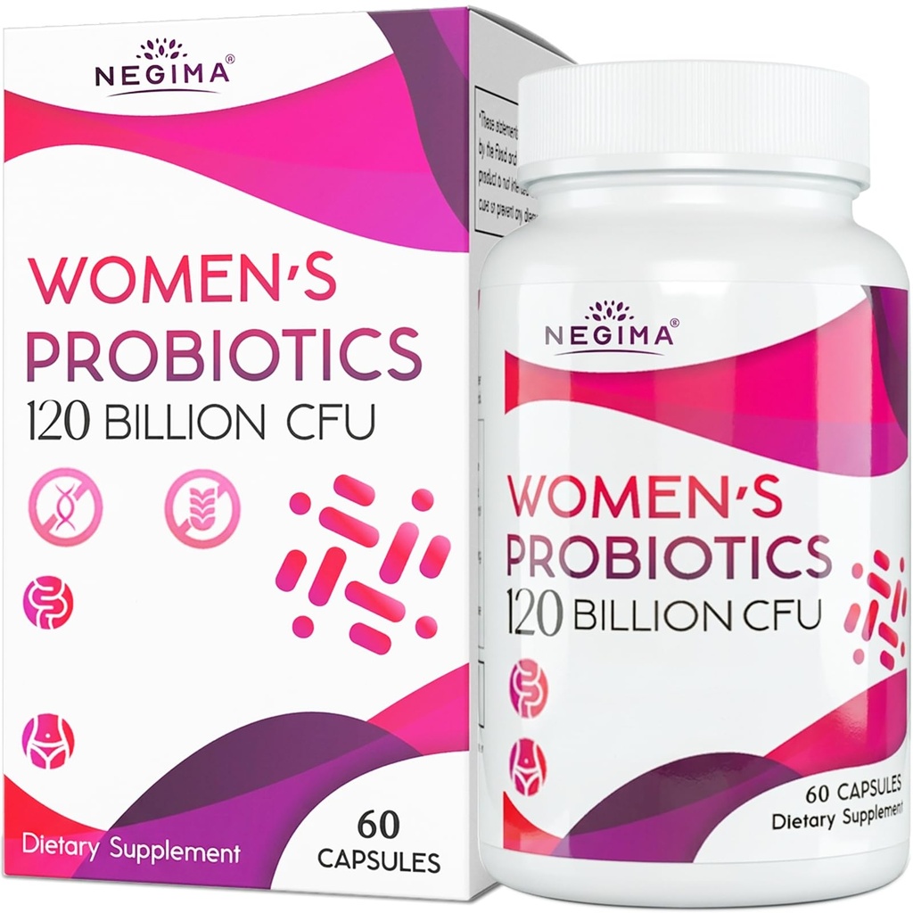 Negima Menopause 妇女补编,120亿CFUs 妇女Probiotics,13-in-1 草药和植物综合体,供Menopause-60顶