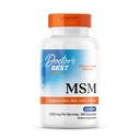 医生最佳MSM, 支持头发, 皮肤, 钉子, 和联合, 非GMO, Gluten Free, 3000 mg 个人服务, 360 capsules