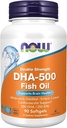 现在食品 DHA-500 mg 支持认知功能,90 sgels