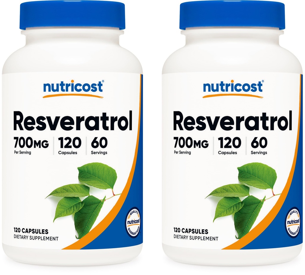 营养成本 Resveratrol 700mg;120 蔬菜罐头 -- -- 50%