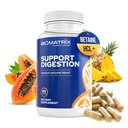消化酶补充剂(90 Capsules) 支持消化 - 与纯化Bile,Pancreatin,植物酶,Ox Bile,Betaine HCL,支持脂肪碳水化合物和蛋白质的消化