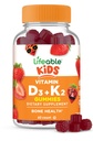 活生生的孩子 维生素 D3 K2 Gummys + 1000iu D3和K2 100mcg → Great Tasting D3和K2 Supplements + 骨质健康和豁免 + VIT D3 K2 儿童 + 60 Gummys