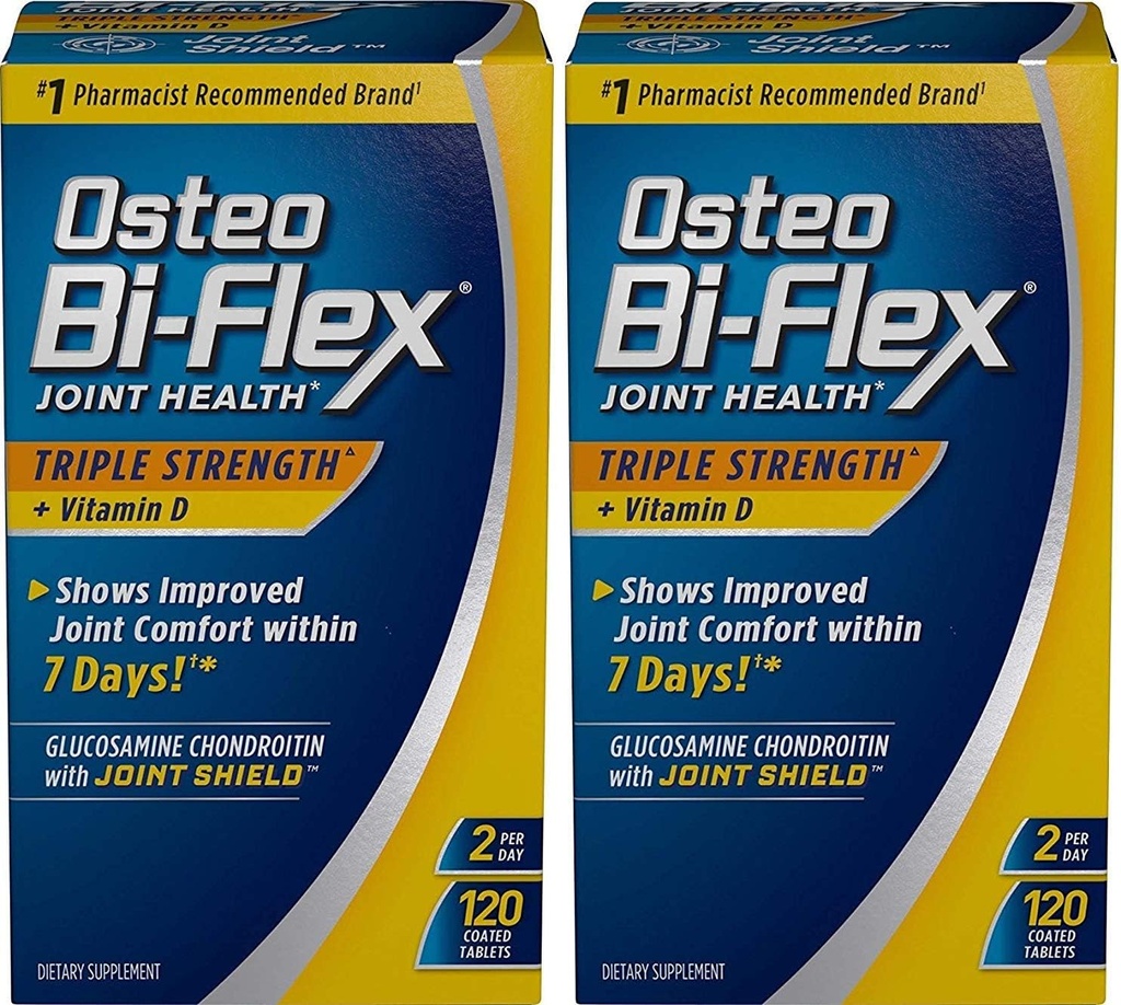Osteo Bi-Flex 三重强度 w/ 维生素 D, 120 合肥板块(包2)