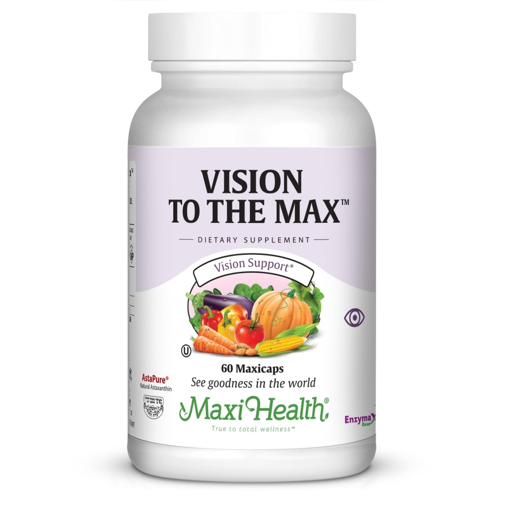 Maxi Vision to the Max Complete Vision 支持 Capsules, 60 个伯爵