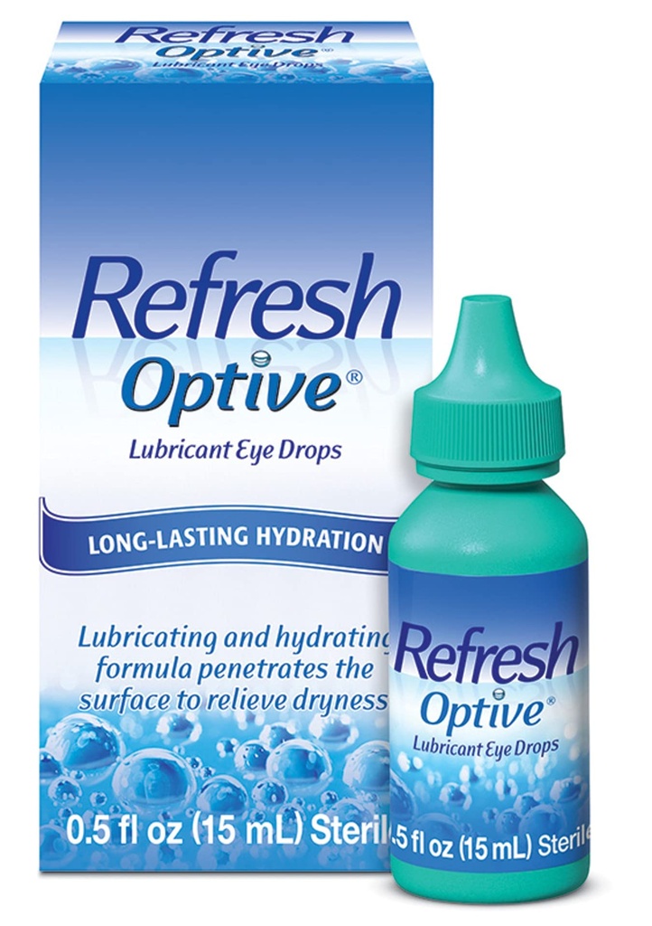 刷新透视润滑剂眼滴, 0.5 Fl Oz Sterile