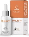 DropRx 豁免 由 Nicole Saphier 博士 – Elderberry, Echinacea & Garlic 补充 免疫系统支持, 有机, 非GMO, Vegan, Gluten-Free, Kosher, 美国制造(2 Fl Oz)