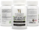 PROBIOTIC 补充 5.75亿种有机物-亚基物-亚基提利斯 Bifidobacterium L. Acidophilus L. Rhamnosus L. Plantarum-120 Caps