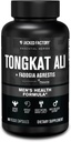Jacked Factory Indonesian Tongkat Ali + Fadogia Agrestis - 200:1 抽取长条 Tongkat Ali 配有 Fadogia Agrestis 600mg & Primavie Shilajit 支持生命力,能量,和Mood的男性-60卡普尔