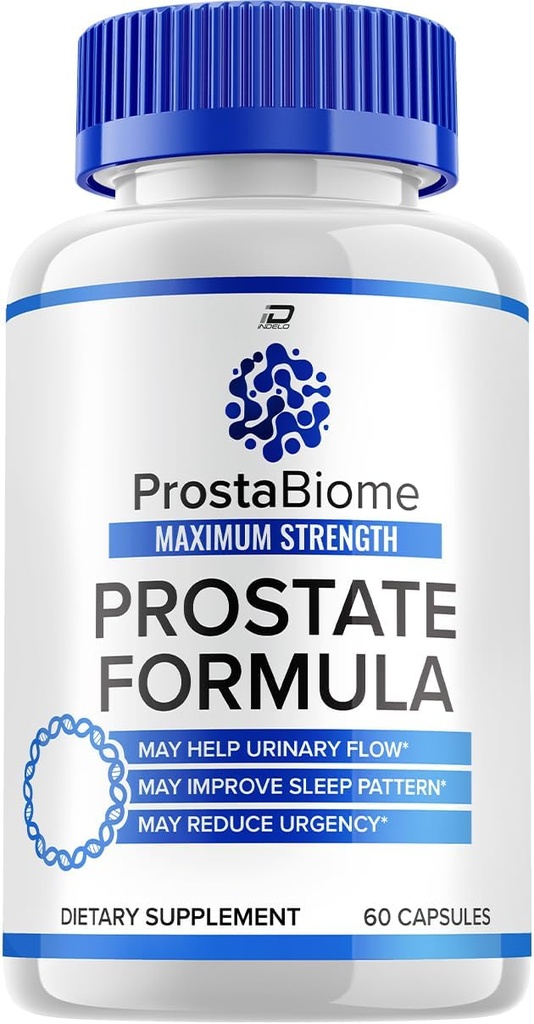 Prostabiome 补充高级能量药丸 -- -- 男性补充剂 -- -- Prosta biome Bladder Control 补充剂 -- -- 男性健康补充剂,Prostabiome Reviews (60 Capsules)