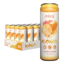 MITRA-9 植物饮料 - 橙色梦冰 火花 Kava 饮料与 Kava 根提取 - Mood 增强剂 - 植物基 - 促进自然平静和明亮(12 Fl. Oz) (24)