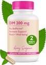 200 DIM 妇女补编 -- -- 雌激素代谢和更年期荷尔蒙和谐,Perimenopause和PMS支助 -- -- DIM Plus Bioperine for Mood支助 -- -- 60天供应,Vegan