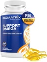 支持Omega (120 Gel Capsules) Omega 3 鱼油补充 - 心血管,肌肉骨骼支持