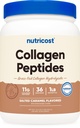 营养成本Collagen Peptides Powder 1LB (454 G) (盐焦糖) - 草药Bovine Collagen 水解