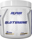 Alpha Supps Pure L-Glutamine Powder - 不受味的氨基酸,Glutamine营养补充剂用于肌肉恢复,Gut & Immune支持 - 60 services - 300格拉姆