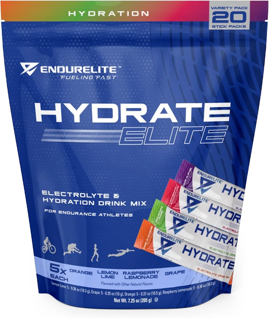 EndurElite 液压电极 液压粉 - 棒式包装 - 品种式包装 - 20 服役袋