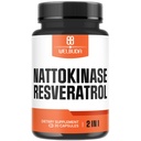 Nattokinase 补充 3300 mg 与跨Resveratrol - 支持豁免制度、健康心脏和身体平衡 - 30个服务