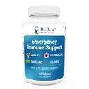 Berg Emergency Immune Support w/Echinacea博士 - 草药提取剂(警告:强草药气味)的精液混合剂 - 草药支持补充剂包括2,000 IUs of Vitamin D and 10mg of Zinc - 60 片