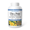 Omega因子 由自然因素构成,Ultra Prim Evening Primrose Oil, 与Omega-6 GLA一起促进妇女和免疫健康,240个软胶(240个服务)