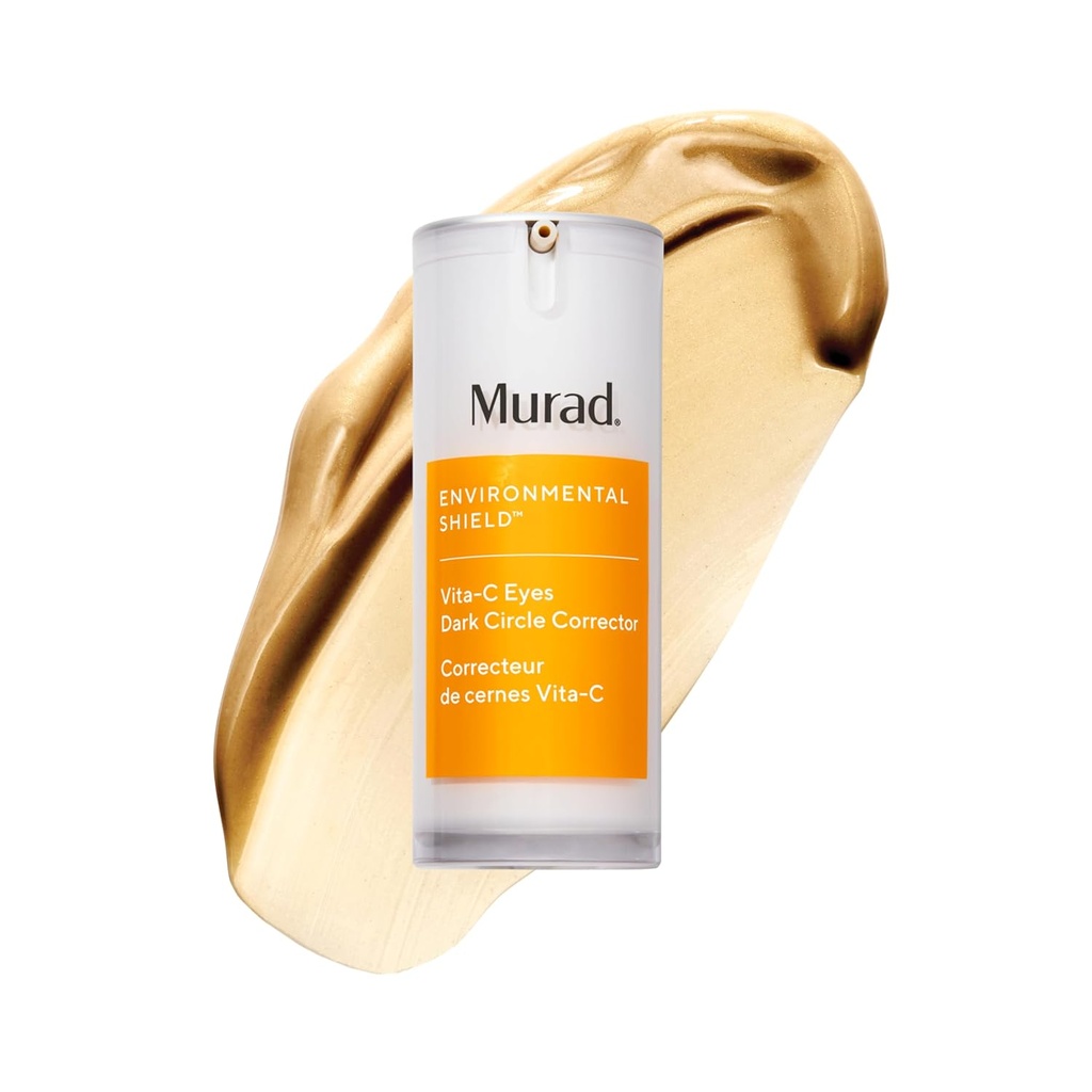 Murad Vita-C 眼睛暗圆校正器 — 金稳定维生素C,藻类,以及用于明亮,减肥和平滑细线的黄瓜眼血清 — 0.5 Fl Oz