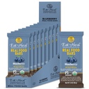 Eat ToHeal Blueberry Real Food Bar - 有机蛋白棒,Vegan食品,健康胶质自由蛋白食品 - 低糖蛋白棒,非转基因生物,永不烘焙,基于植物的有机肉饼 - 加工以享受