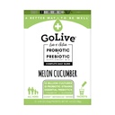 成人和儿童、Melon和Cucumber的GOLive Probiotics,成人和儿童10ct-Probiotics,古特和消化卫生的预生纤维,医生和Dieitians推荐