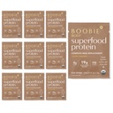 Boobie Body 超级食品蛋白质替代食品摇摆,咖啡焦糖Flavor | 19g蛋白质 |安全怀孕,哺乳,和母亲 |有机,Vegan,零糖,10个单服务包(每包1.06 oz)