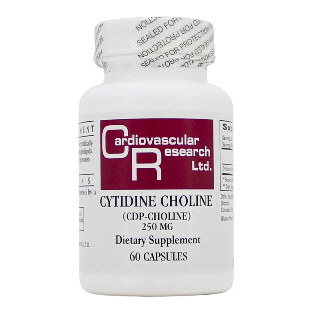 Cytidine Choline/CDP 250mg 60 Caps - 生态公式/心血管研究