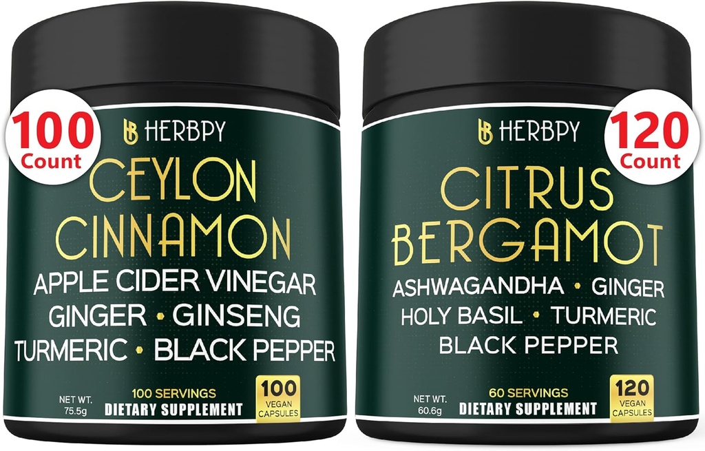 Bundle 6in1 锡兰锡桂补充剂 & 6in1 Citrus Bergamot 补充剂