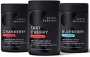 体育研究 Tart Cherry 聚焦(来自Montmorency Tart Cherrys), Cranberry水果综合体(与Pacran & Vitamins C & E)和全果蓝莓(来自有机蓝莓)