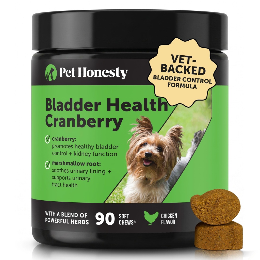 Bladder Health Cranberry Assistance for Dogs – 肾支持狗,Cranberry & D-Mannose for Dog Urinary Tract Health, Dog Urine & Bladder Assistry (鸡) 互联网档案馆的存檔,存档日期2011-12-27.
