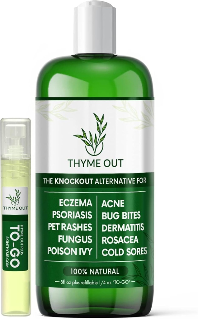 所有天然Eczema治疗 -- -- Psoriasis治疗 -- -- 对Acne、Dermatitis、Rosacea、Cold Sores、Pet Rashes、Bug Bites和毒Ivy -- -- 抗痒喷雾治疗