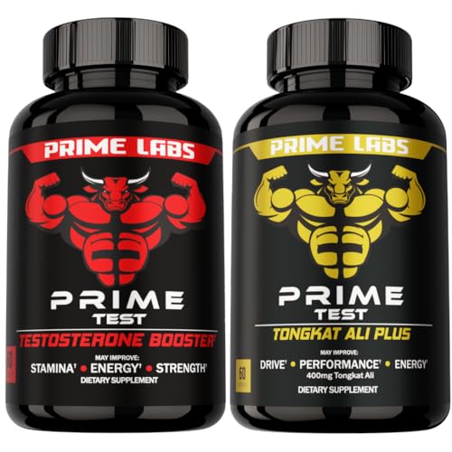 Prime Labs Prime Testosterone Booster(60 cm) + Tongkat Ali Plus(60 cm) 试金器 试金器