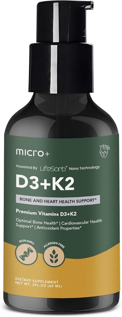 D3K2+ 由微量+维生素辅佐生命索尔技术 - D3 K2辅佐,骨与免疫健康