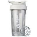 BlenderBottle Sport Shaker 瓶装有 Whisk, 24 Ounce, 白色 – 运动员和适配器的蛋白质摇摆和水分, 易混合, 耐用和轻量级, 可锁定的 Lid
