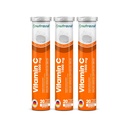 营养素 C 1000mg Effervescent 片片,VIT C 帮助维持免疫功能的补编,无糖,无乳糖,无糖,无防腐剂,橙色Flavor,20 Counter,Pack of 3