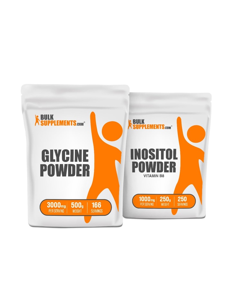 Glycine 500g + Inositol(维生素B8) 250g 桶