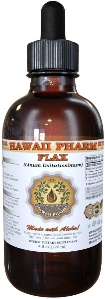 Flax液体提取剂,有机氟化物(Linum usitissimum) 丁香补充剂