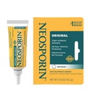 Neosporin 原始急救抗生素膏用巴氏霉素锌进行感染保护、伤者护理治疗和刀疤外观最小化,用于小切片、碎屑和烧伤,5 oz