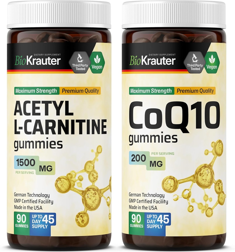BIO KRAUTER 乙酰L-Carnitine 90古米和CoQ10 90古米