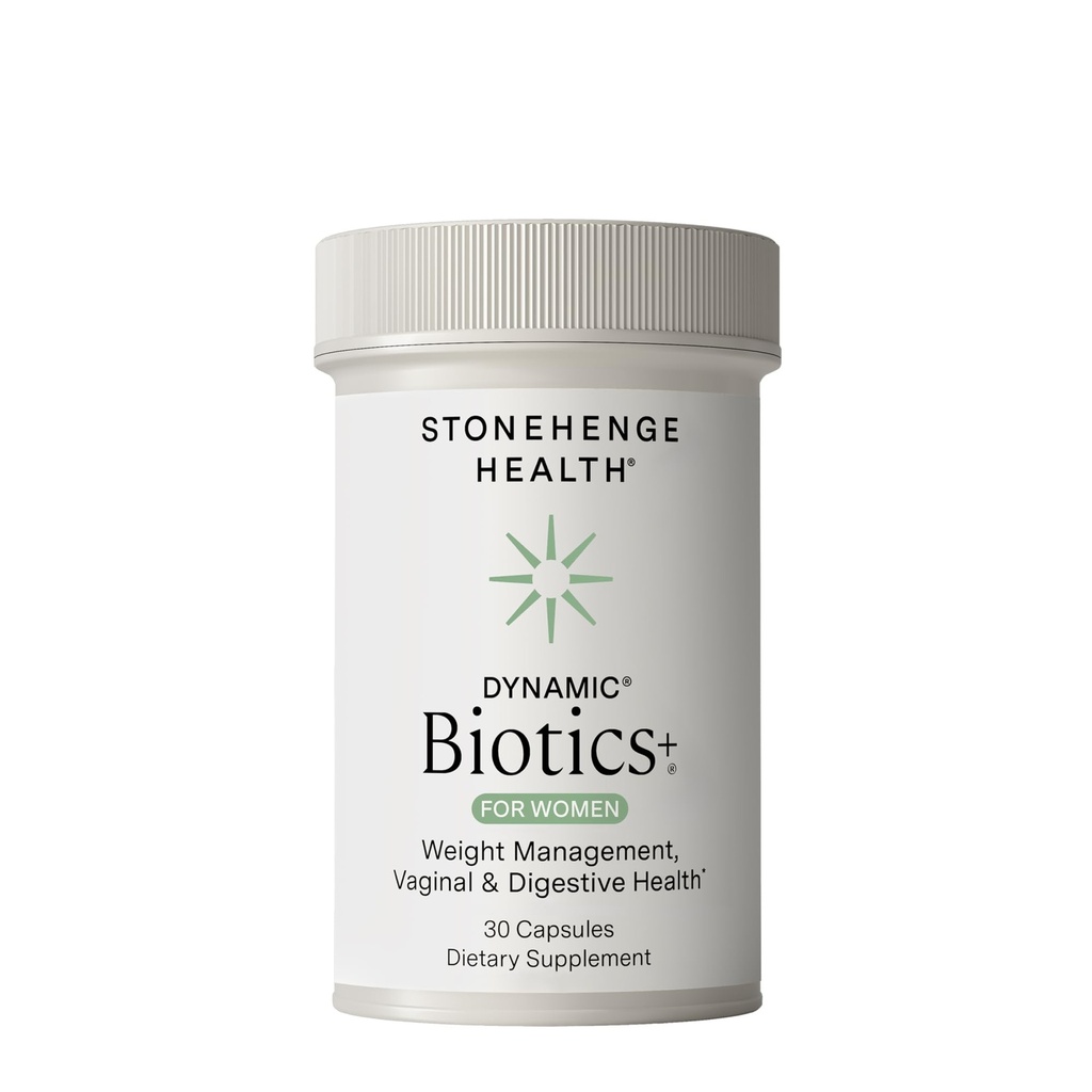 70亿CFU+24 Strains、Prebiotic、动态生物+妇女、体重管理新公式、消化和阴道支持、延后释放
