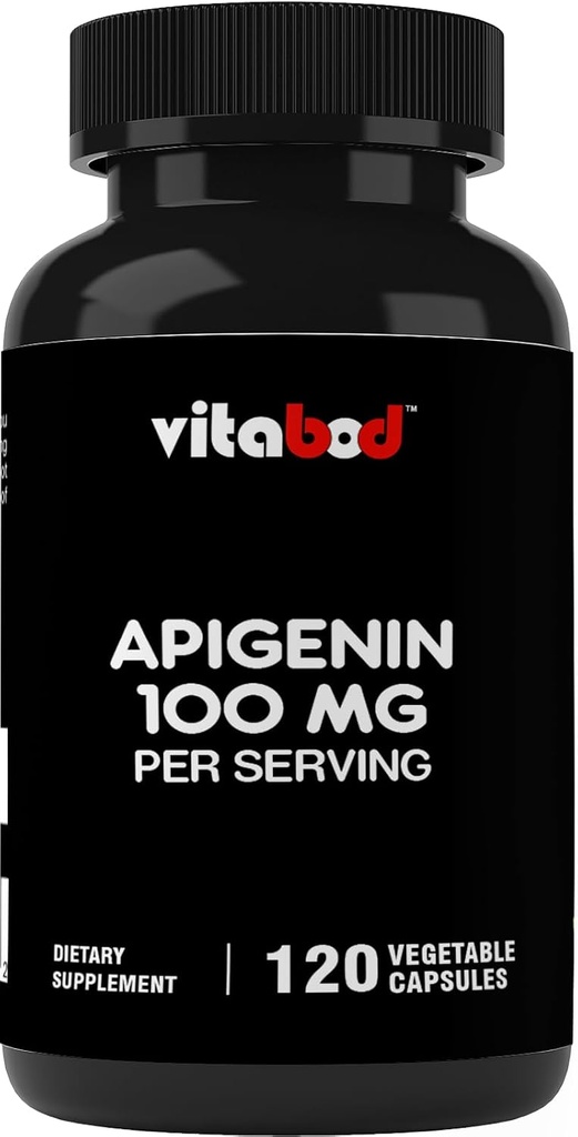 Apigenin 100 mg / service - 120 蔬菜卡普尔 - 草原植物提取自香蜜尔花 - 非哈比特成型 - 活生素和抗氧化剂