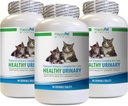 Cat Bladder 补充 - CAT 健康尿道复合体 - UTI 解决方案 - 自然公式 - 猫尿道健康 - 3瓶(270片)