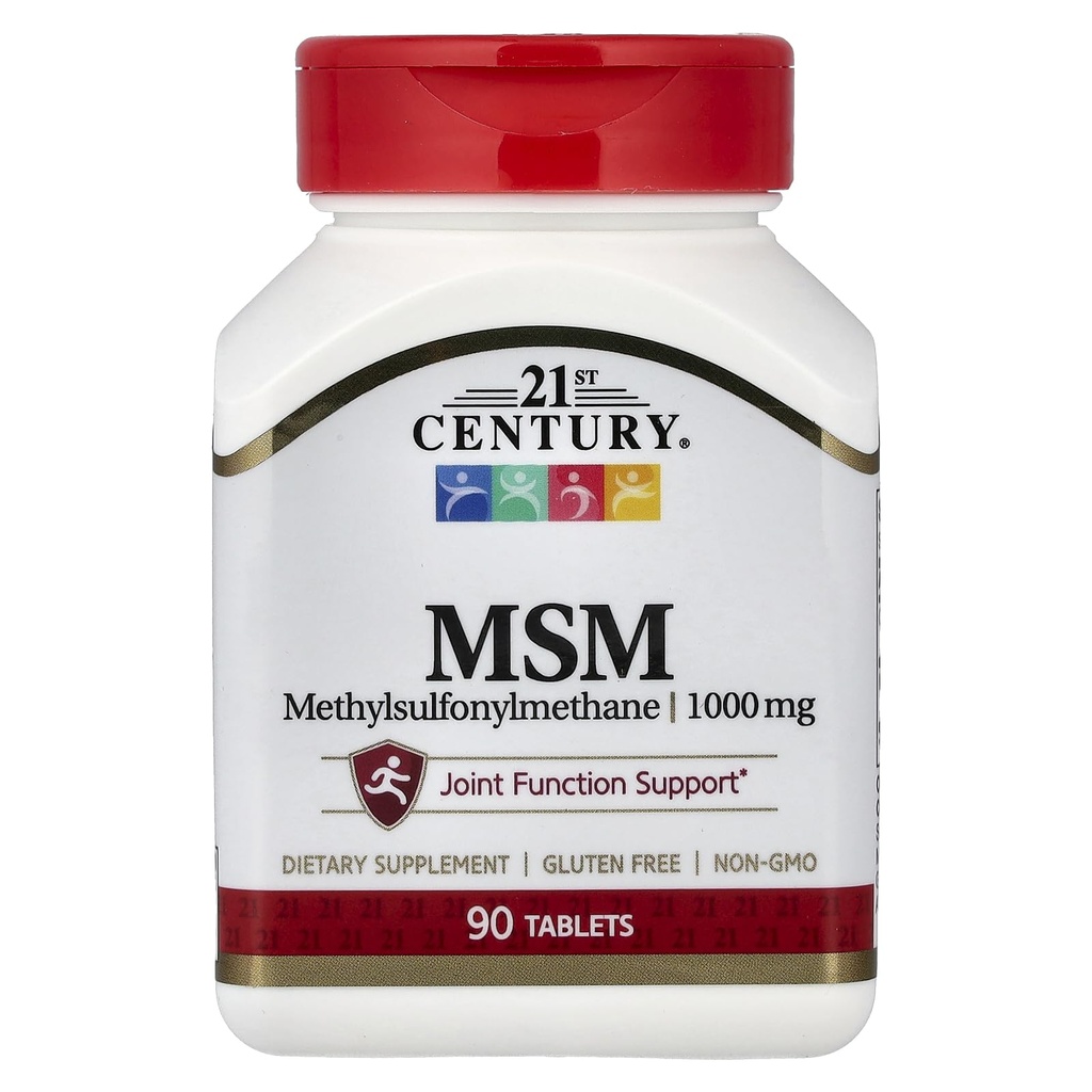 21世纪 MSM, 1 000毫克, 90片