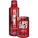 iSatori Lipo-Drex 脂肪损失热源公式 - 快速代理体重损失 - 活性物质抑制剂(60 Capsules) L-Carnitine液体脂肪燃烧剂和代谢活性剂 - 混合莓(32架)