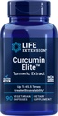 寿命延长 Curcumin Elite Turmeric 提取器, 90 Veg Capsules