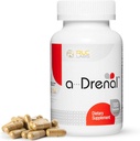 RLC、a-Drenal、Andrenal支助减轻压力和能源 -- -- 120个卡普苏尔、平衡科尔蒂索尔与Ashwagandha、Rhodiola、Cordyceps和Ginseng L-Theanine,男女肾上腺支助补编