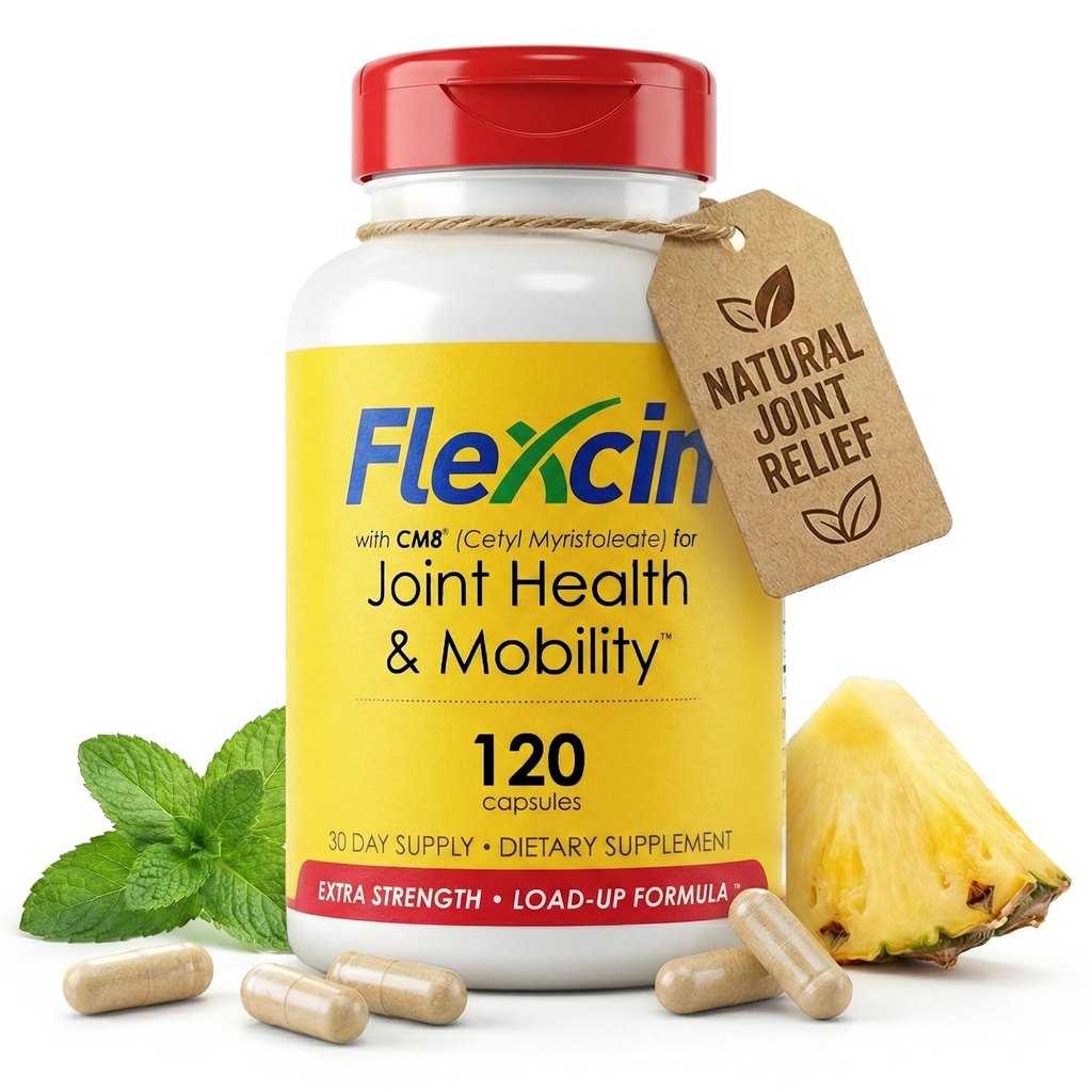 Flexcin 加载公式 CM8 (120 Capsules)